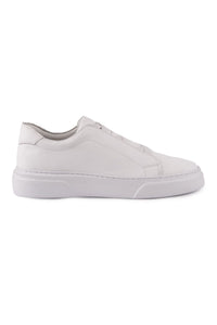 Erkek Deri Sneaker DG5011 Beyaz