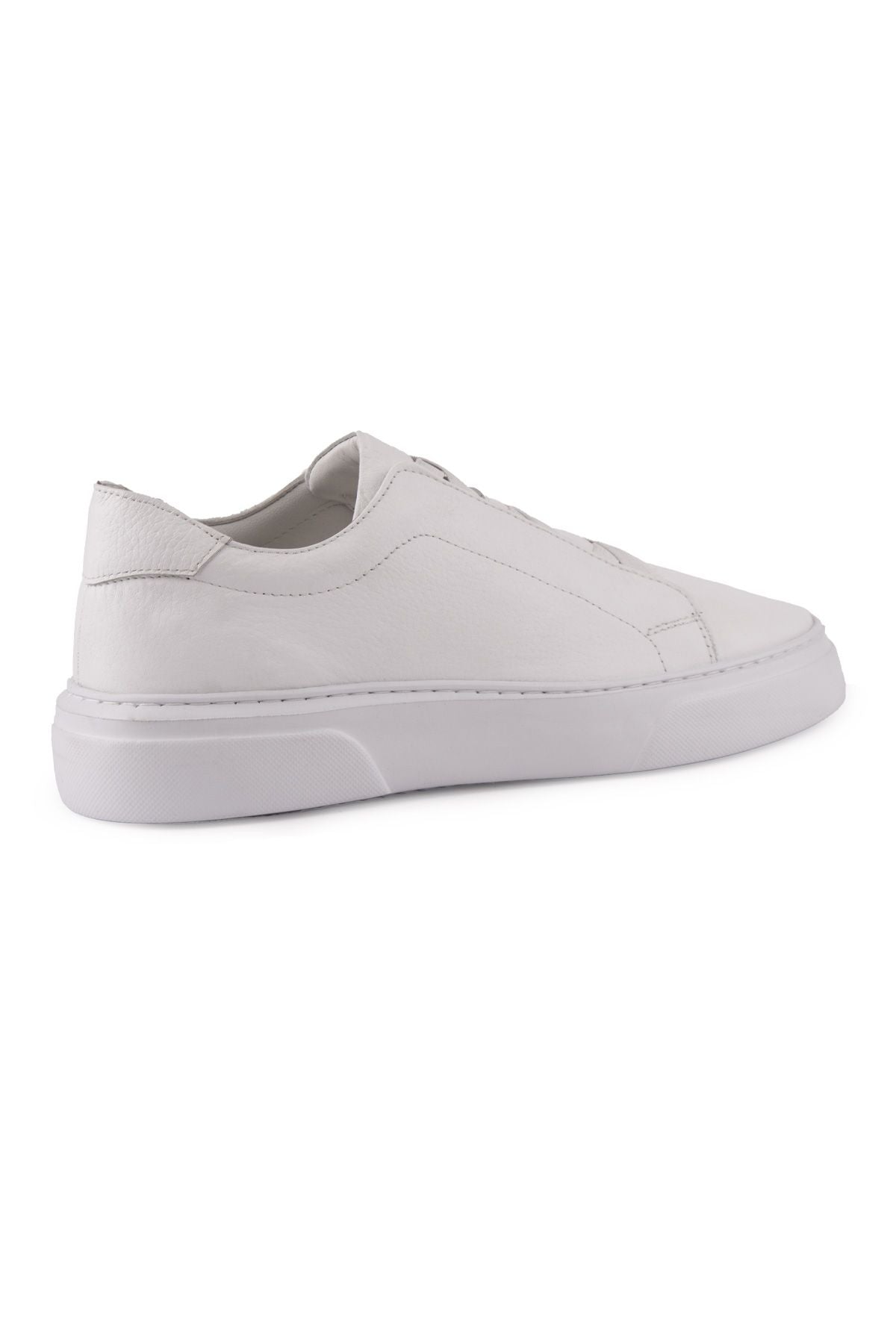 Erkek Deri Sneaker DG5011 Beyaz