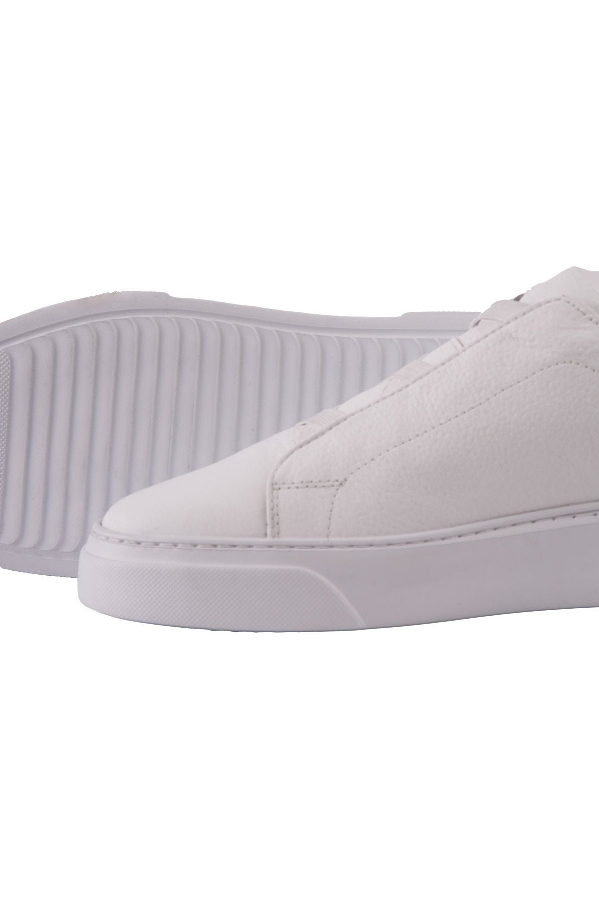 Erkek Deri Sneaker DG5011 Beyaz