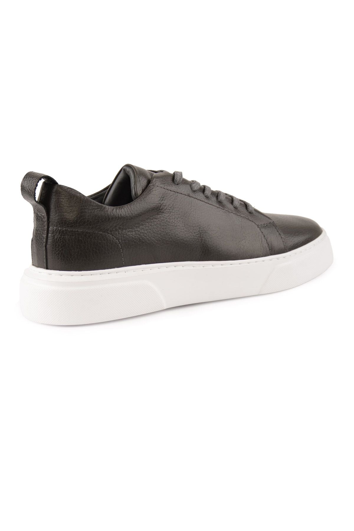 Erkek Deri Sneaker DG5012 Gri