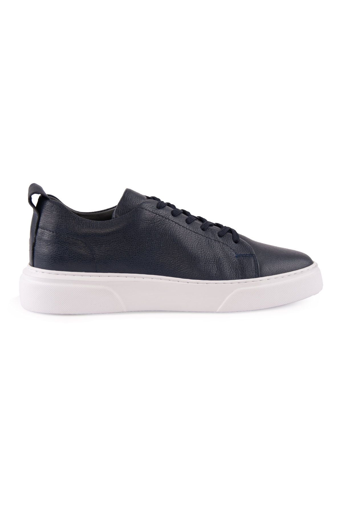 Erkek Deri Sneaker DG5012 Lacivert