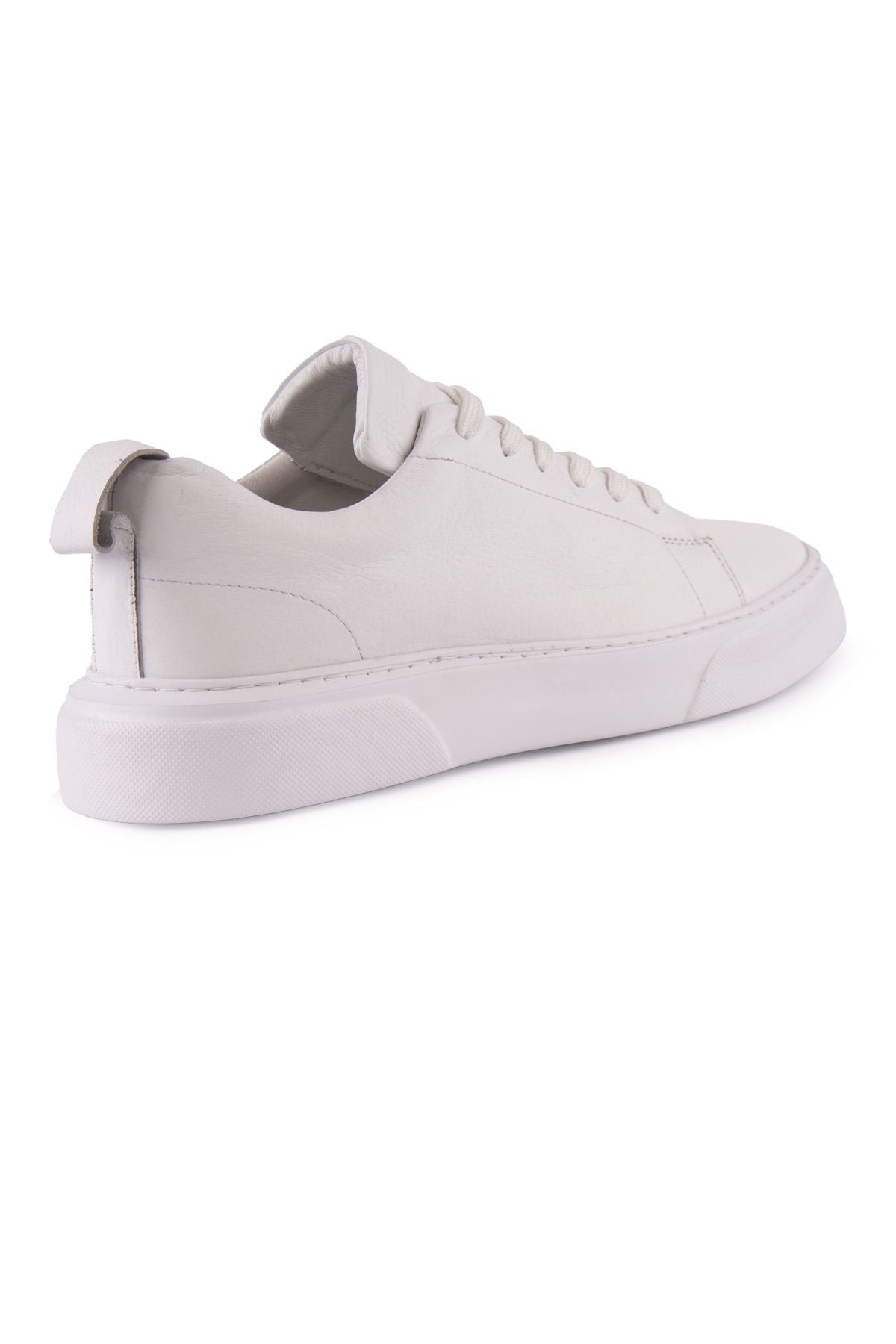 Erkek Deri Sneaker DG5012 Beyaz