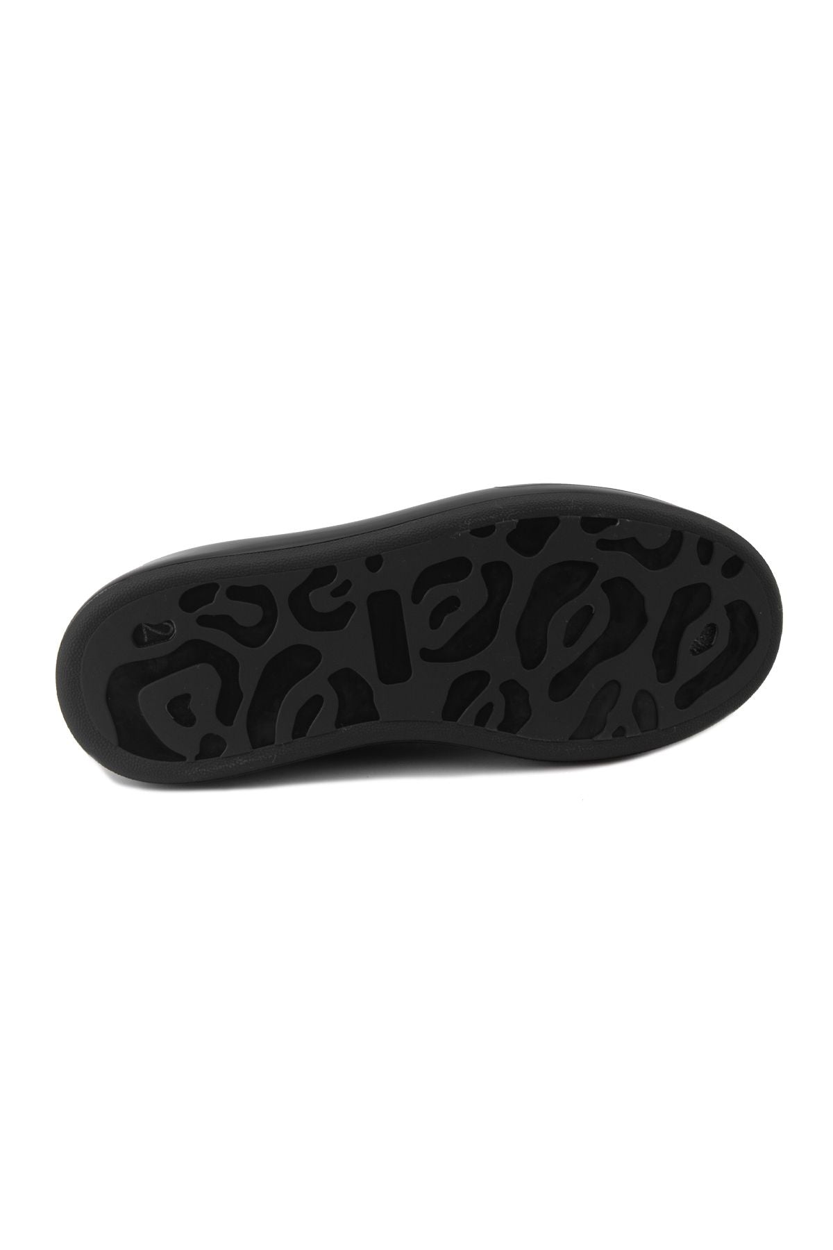 Erkek Deri Sneakers DG5008 Siyah