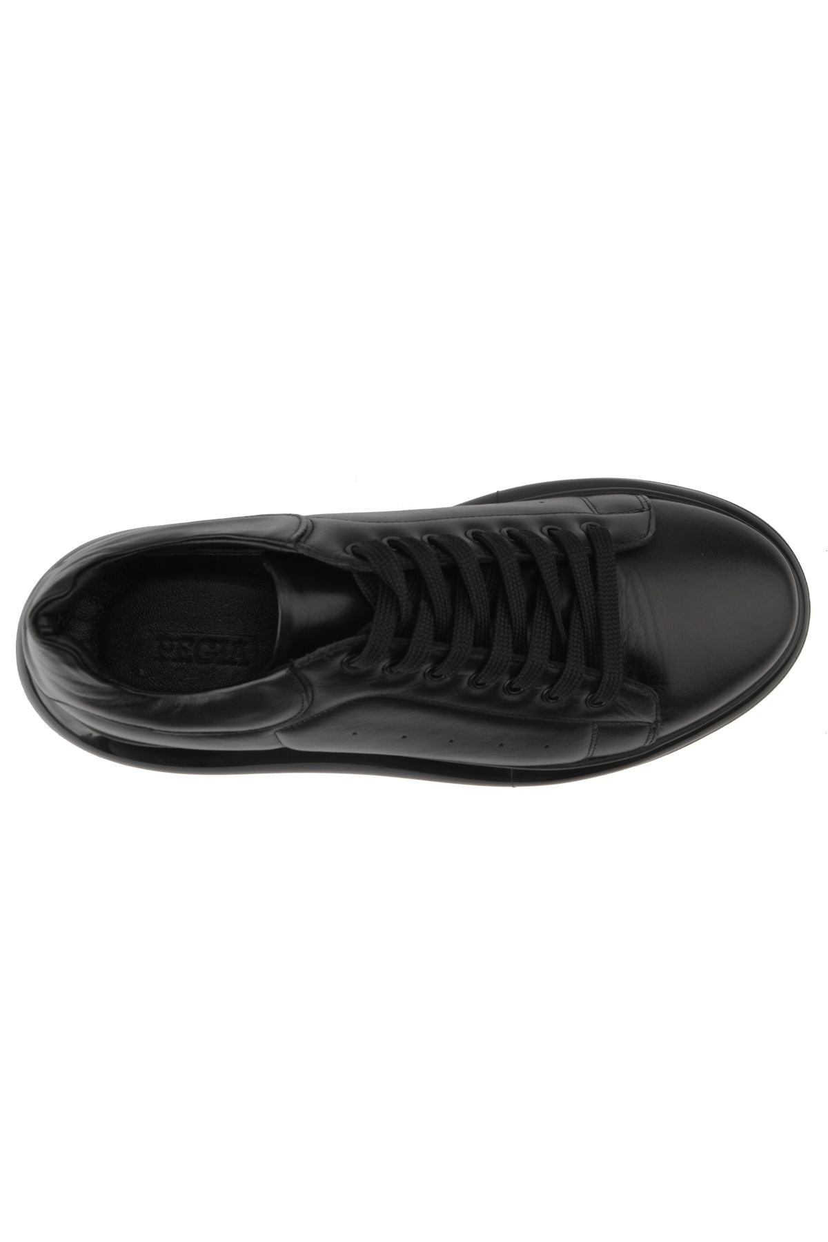 Erkek Deri Sneakers DG5008 Siyah