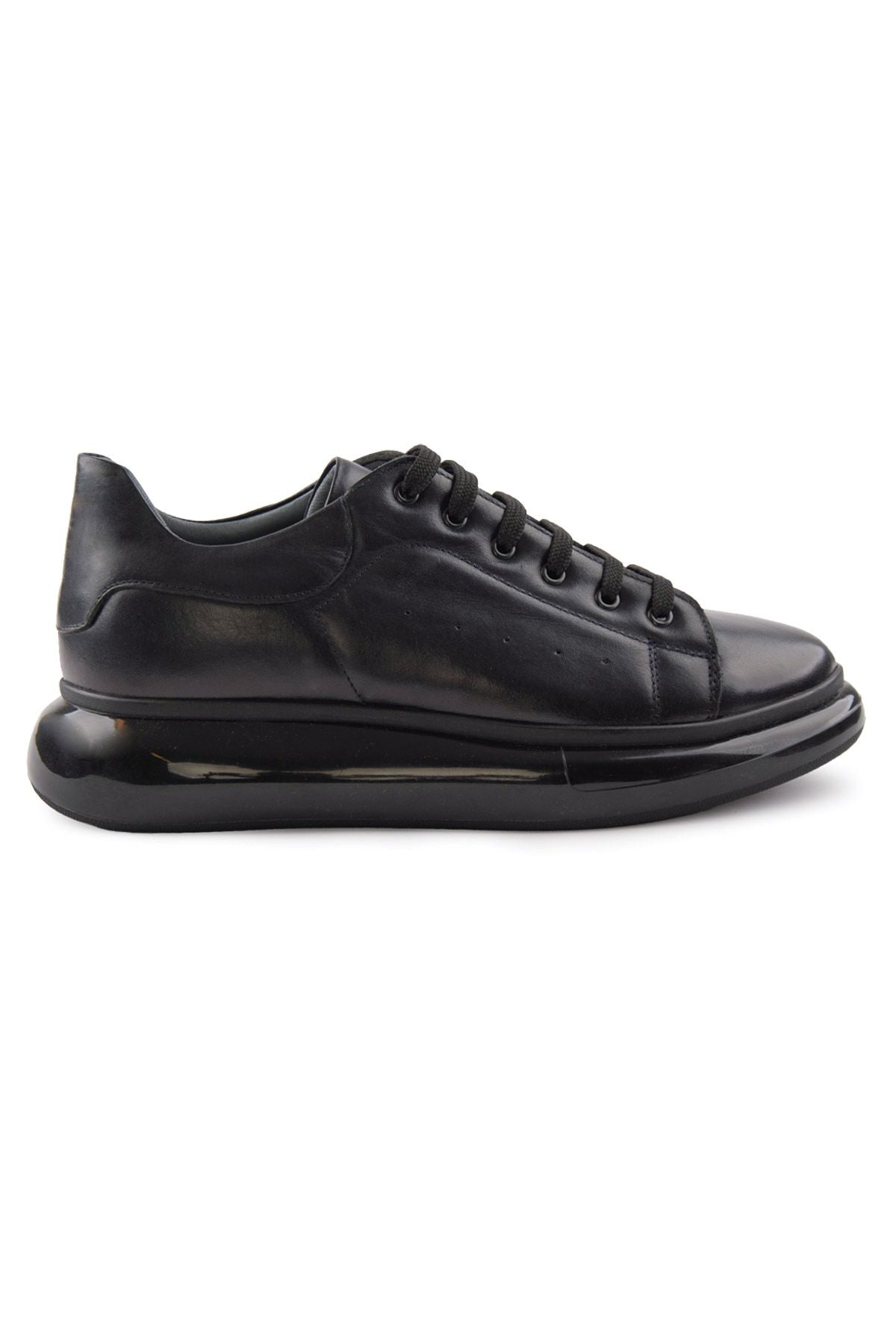 Erkek Deri Sneakers DG5008 Lacivert