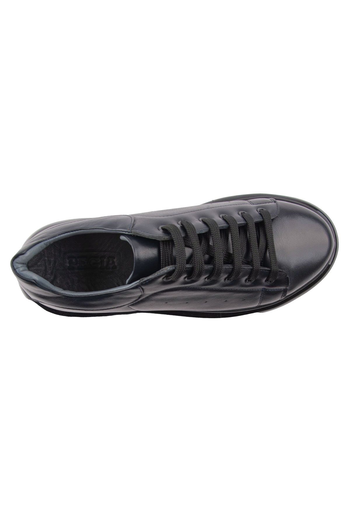 Erkek Deri Sneakers DG5008 Lacivert