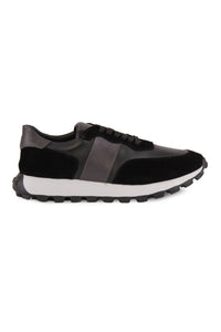 Erkek Deri Sneakers DG5023 Siyah