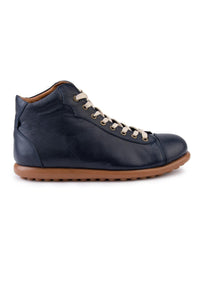 Men's Casual Leather Boots DG5010 Navy