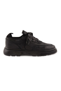 Men's Casual Nubuck Shoe DG5020 Black