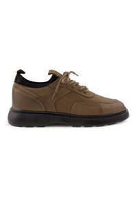 Men's Casual Nubuck Shoe DG5020 Tobacco