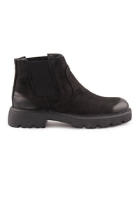 Men's Nubuck Chelsea Boot DG5014 Black