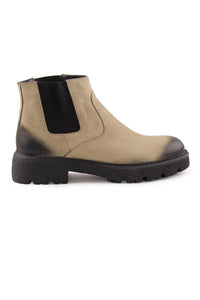 Men's Nubuck Chelsea Boot DG5014 Beige