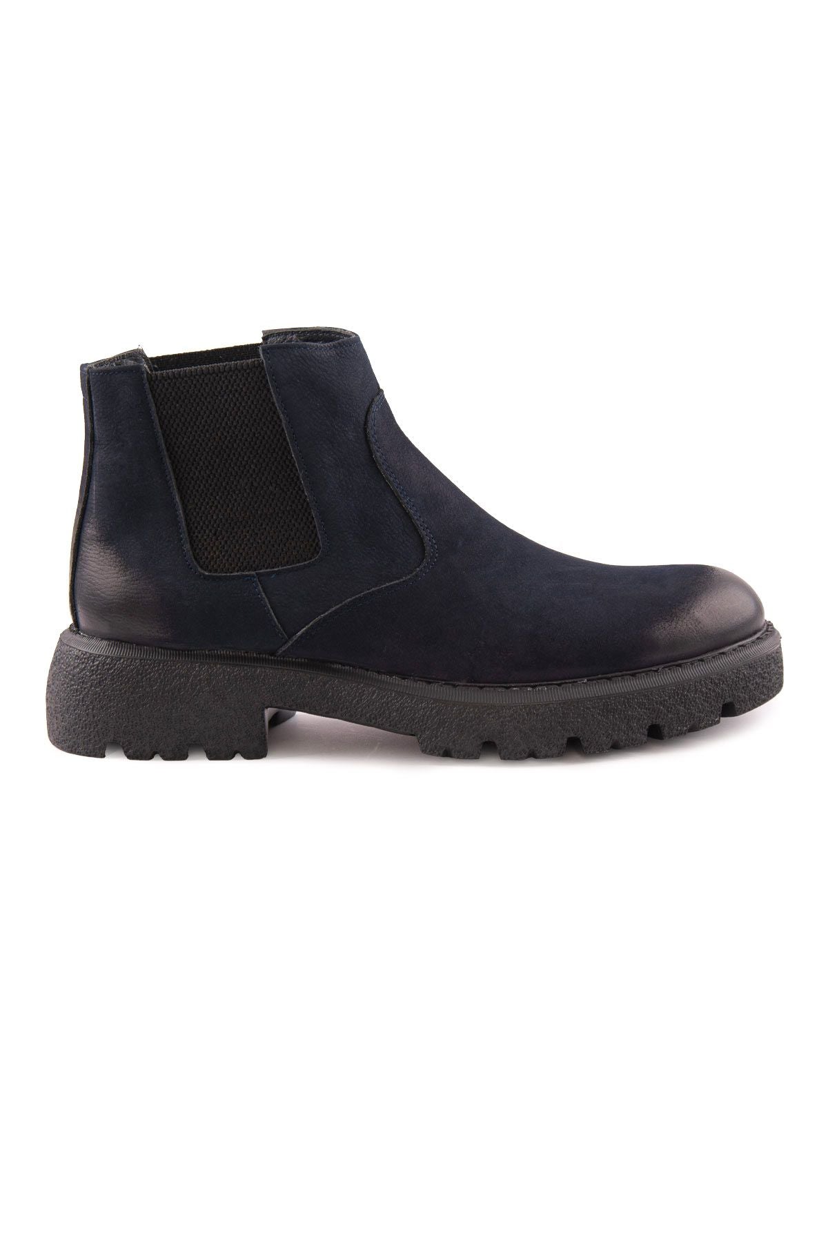 Erkek Nubuk Chelsea Bot DG5014 Lacivert