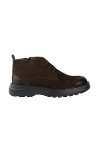 Men's Nubuck Zip Boot DG5016 Brown
