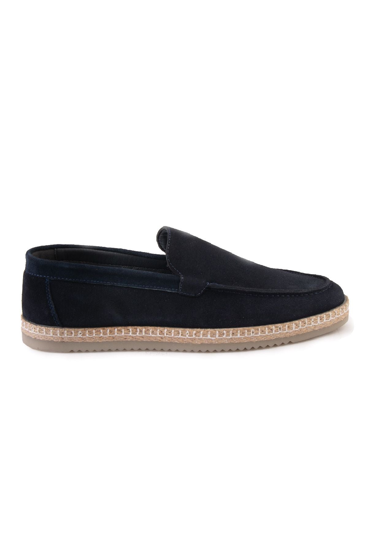 Erkek Süet Espadril Ayakkabı DG5007 Lacivert