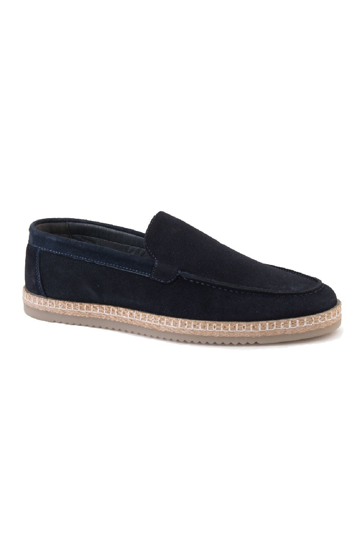 Erkek Süet Espadril Ayakkabı DG5007 Lacivert