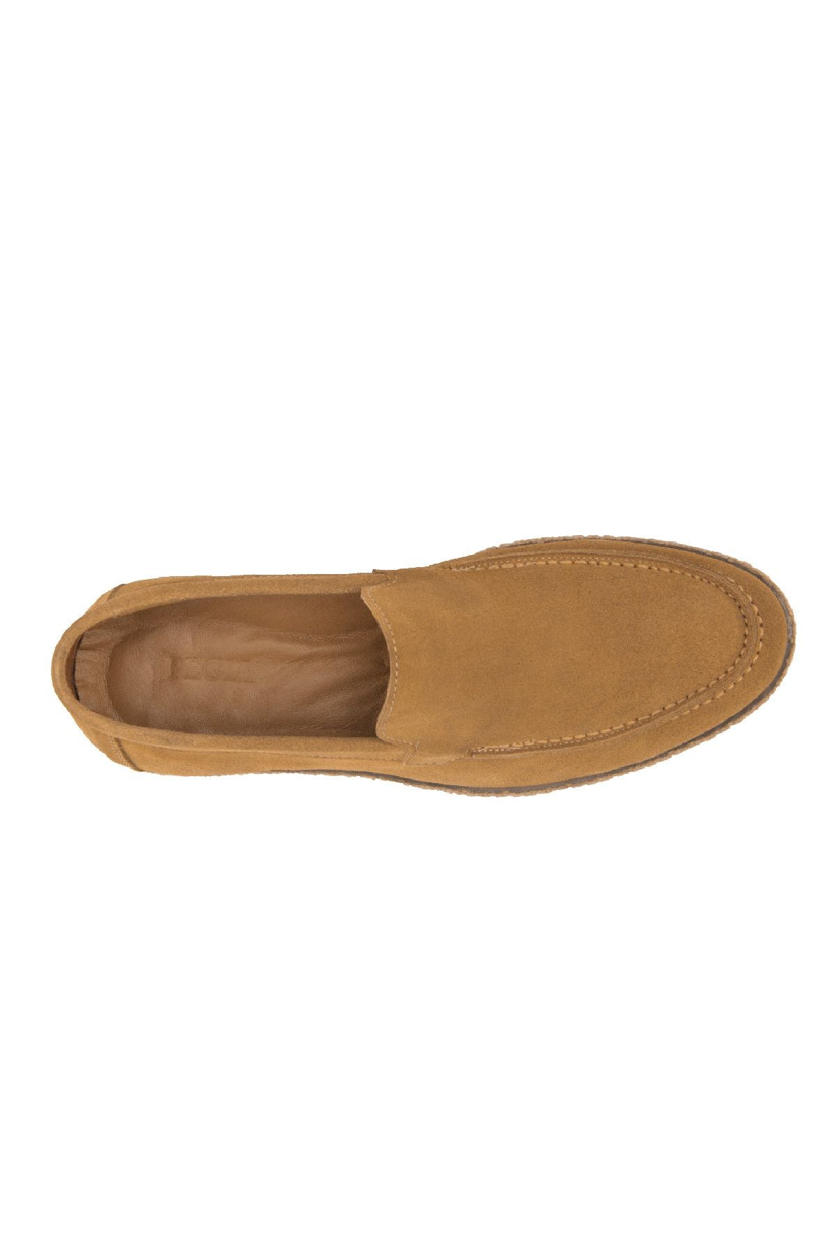 Erkek Süet Espadril Ayakkabı DG5007 Camel