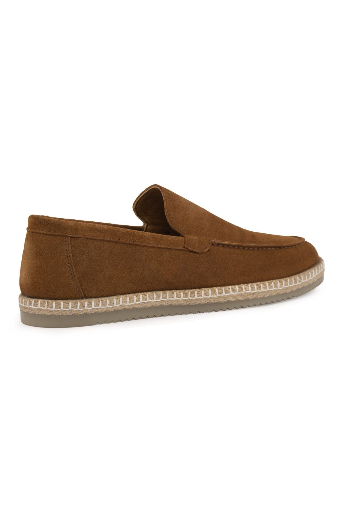 Erkek Süet Espadril Ayakkabı DG5007 Taba