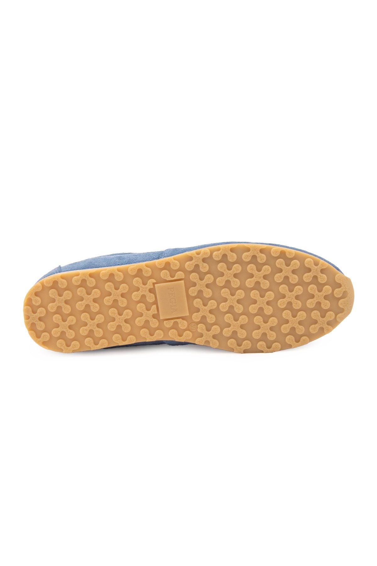 Flex Hakiki Süet Sneaker 600100 Mavi
