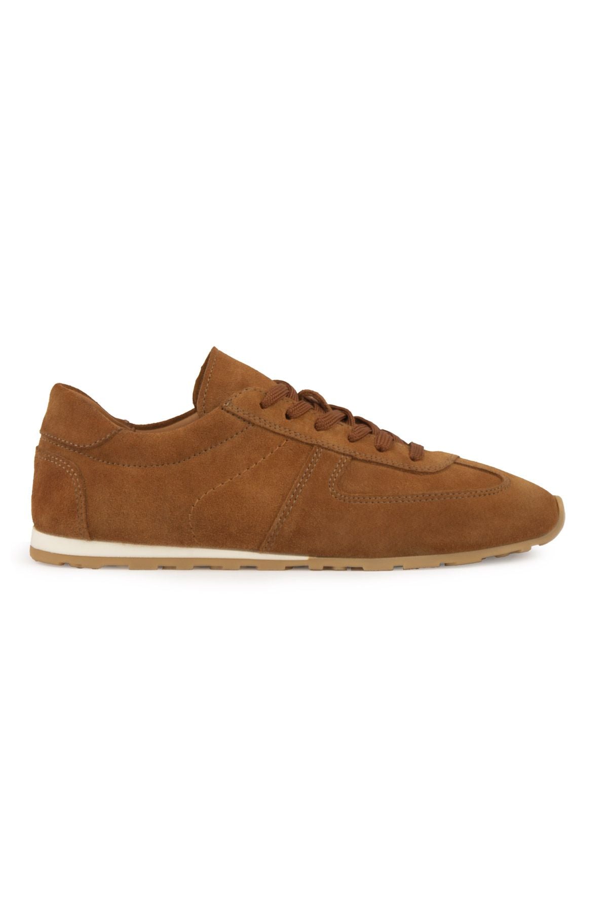 Flex Hakiki Süet Sneaker 600100 Taba