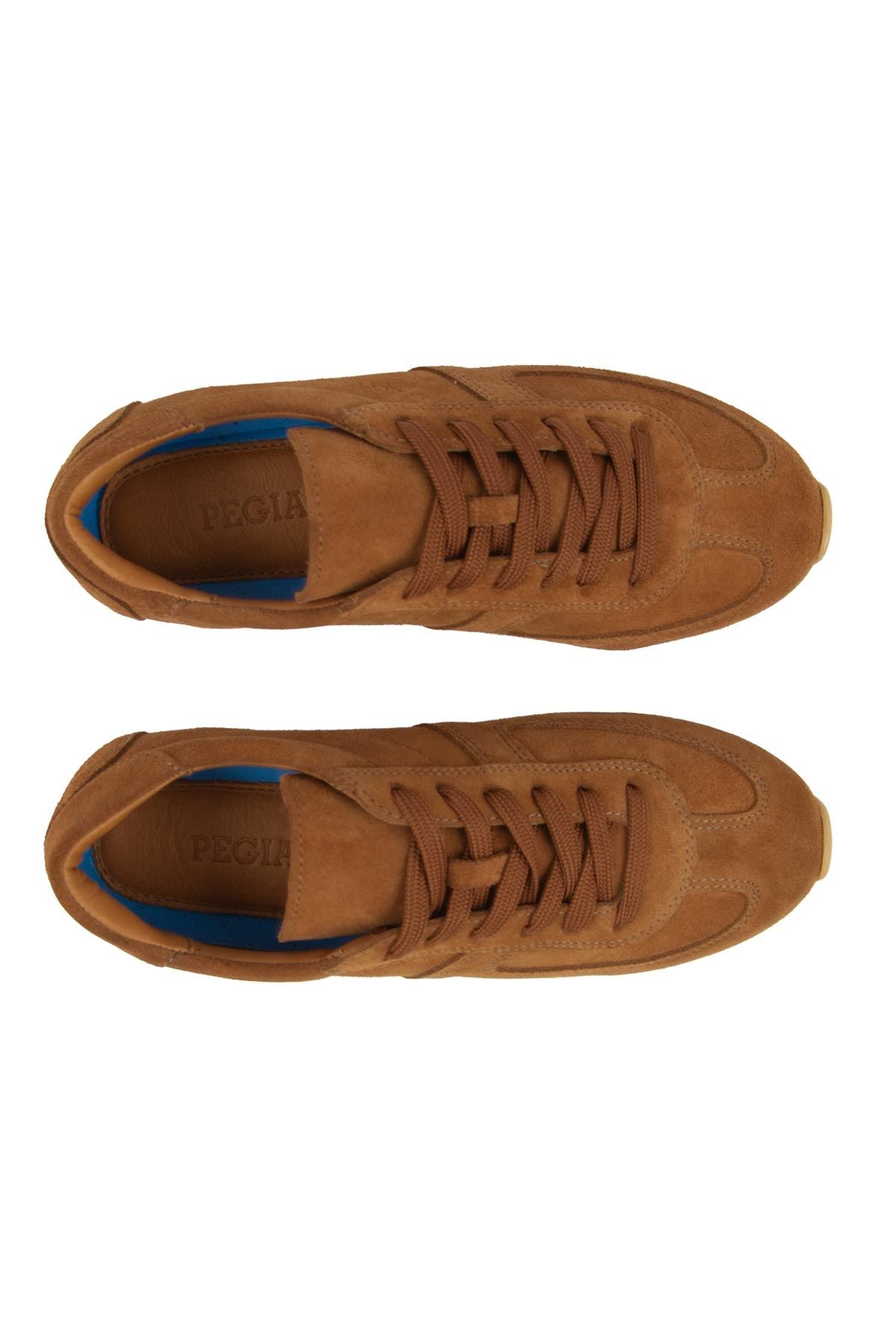 Flex Hakiki Süet Sneaker 600100 Taba
