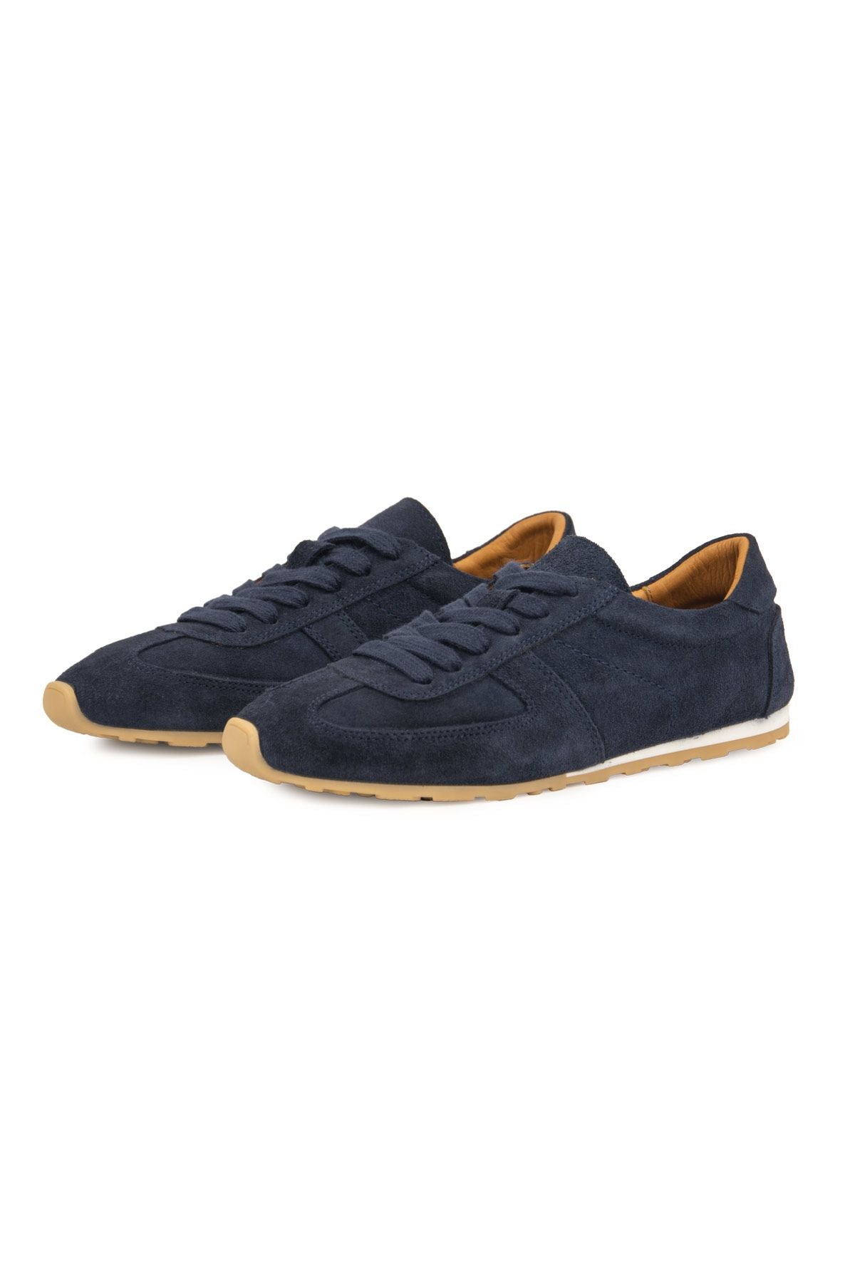 Flex Hakiki Süet Sneaker 600100 Lacivert