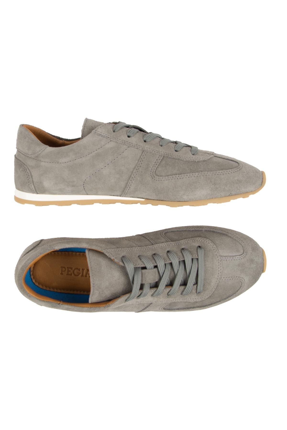 Flex Hakiki Süet Sneaker 600100 Gri
