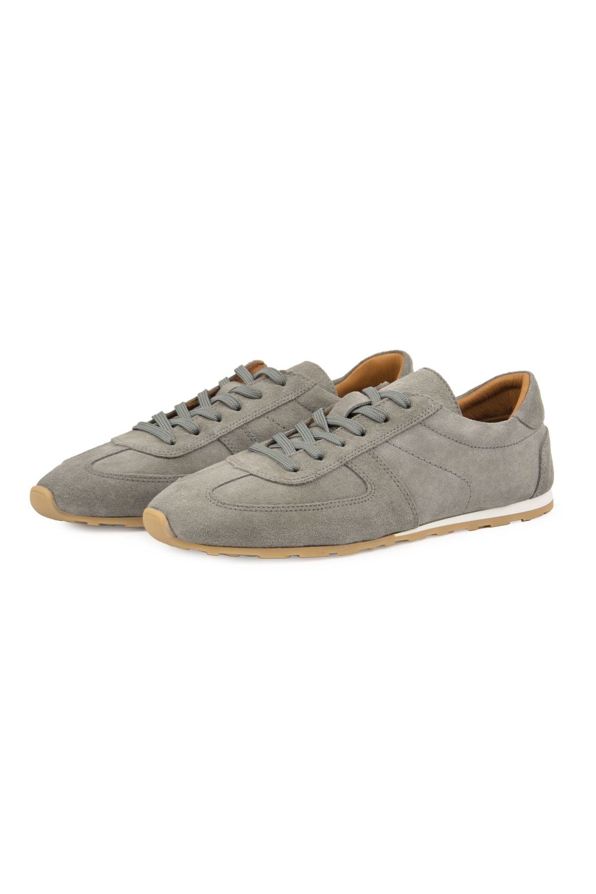 Flex Hakiki Süet Sneaker 600100 Gri