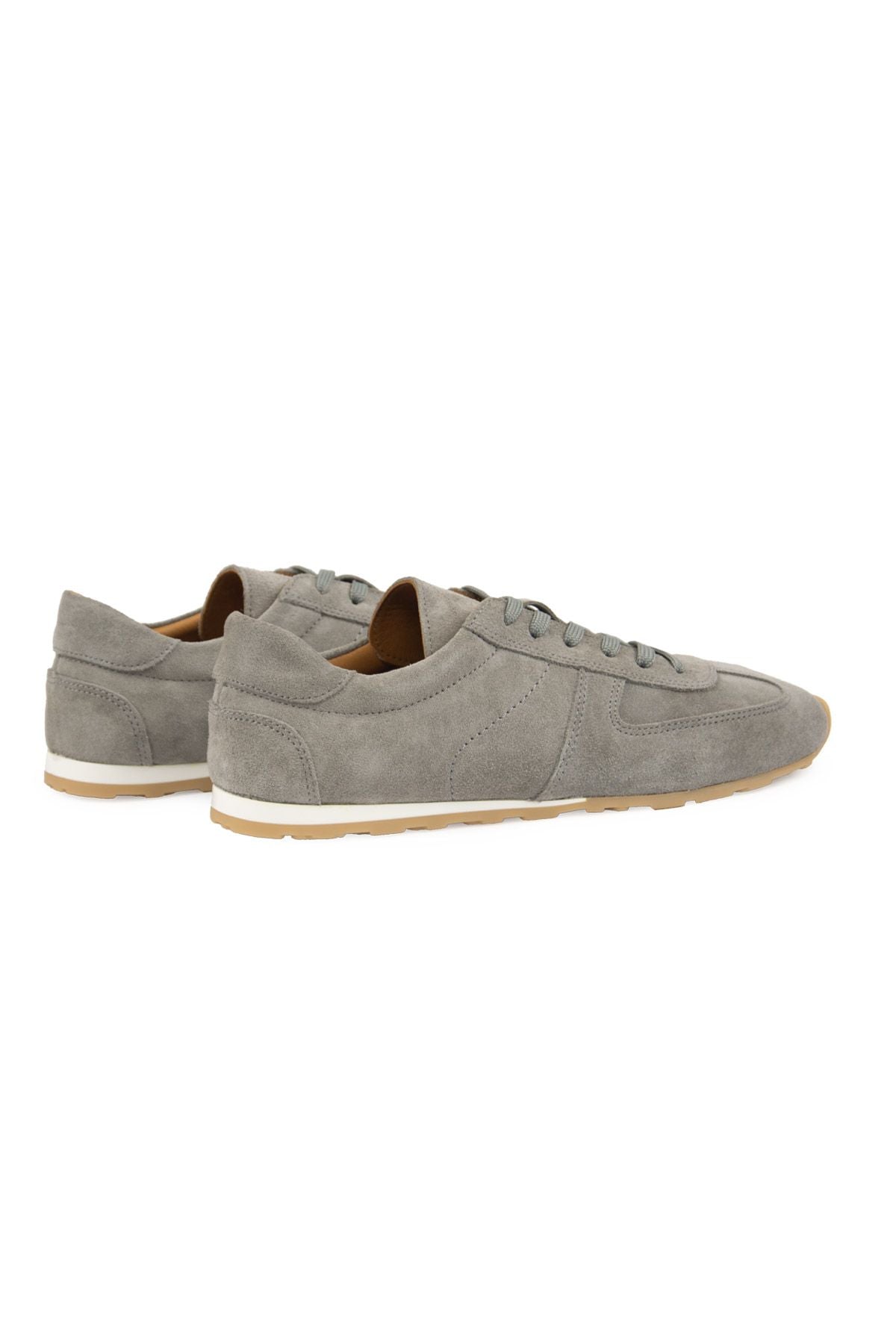 Flex Hakiki Süet Sneaker 600100 Gri