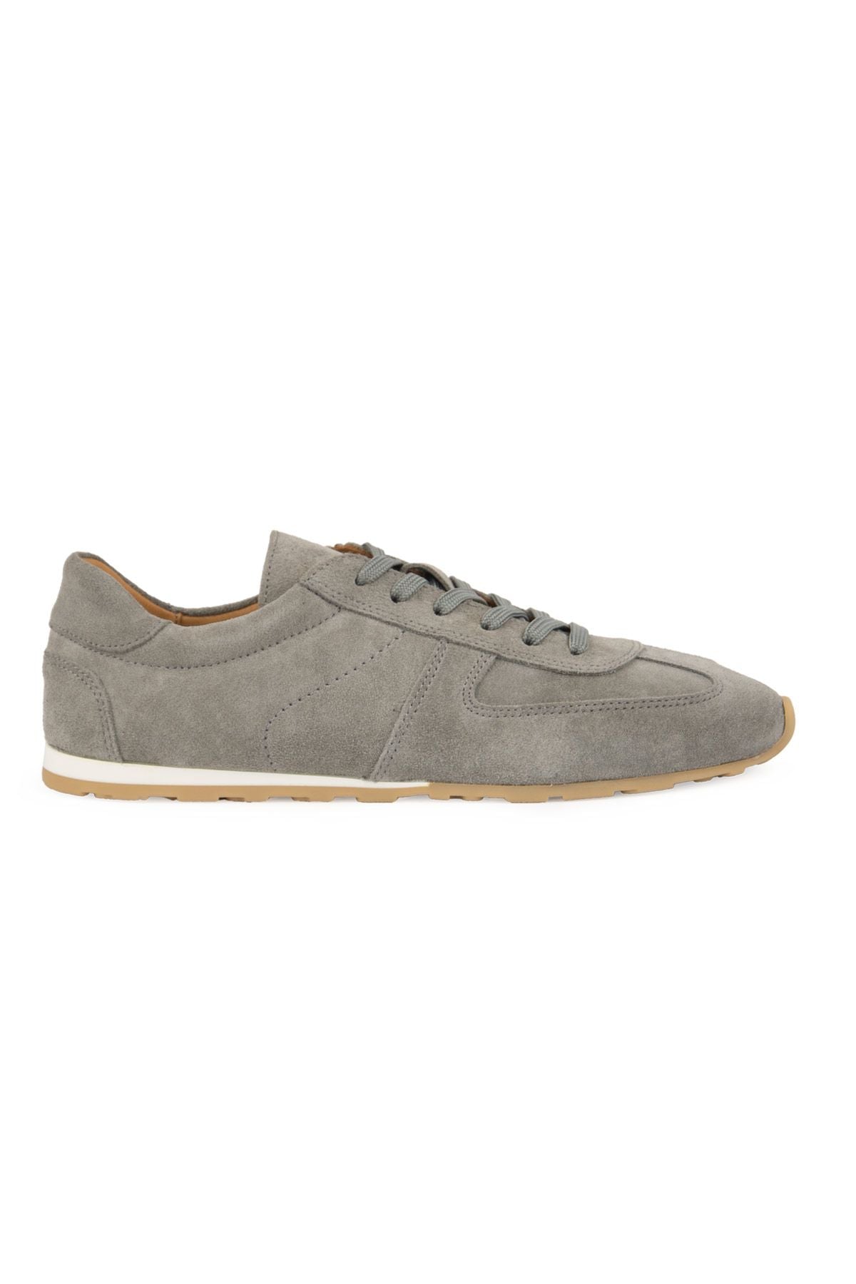 Flex Hakiki Süet Sneaker 600100 Gri