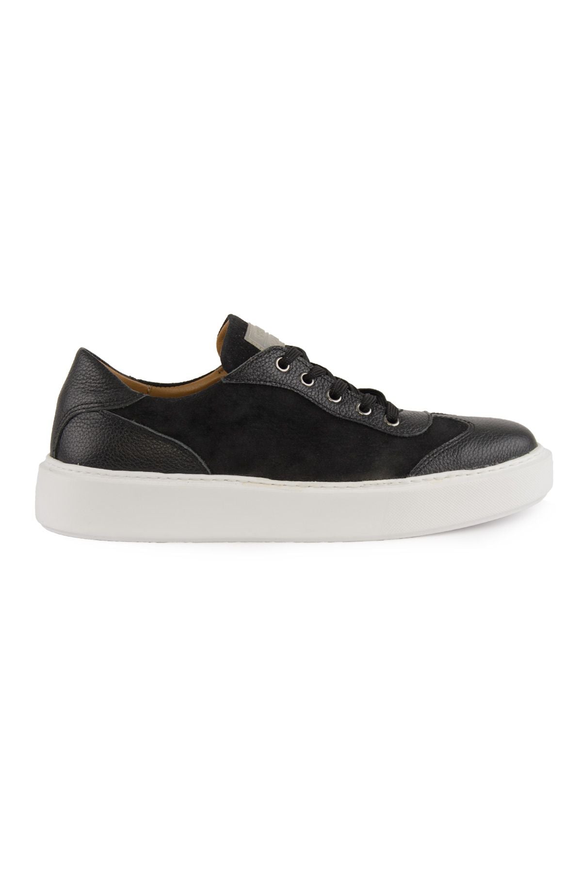 Flow Hakiki Deri Sneaker 500980 Siyah