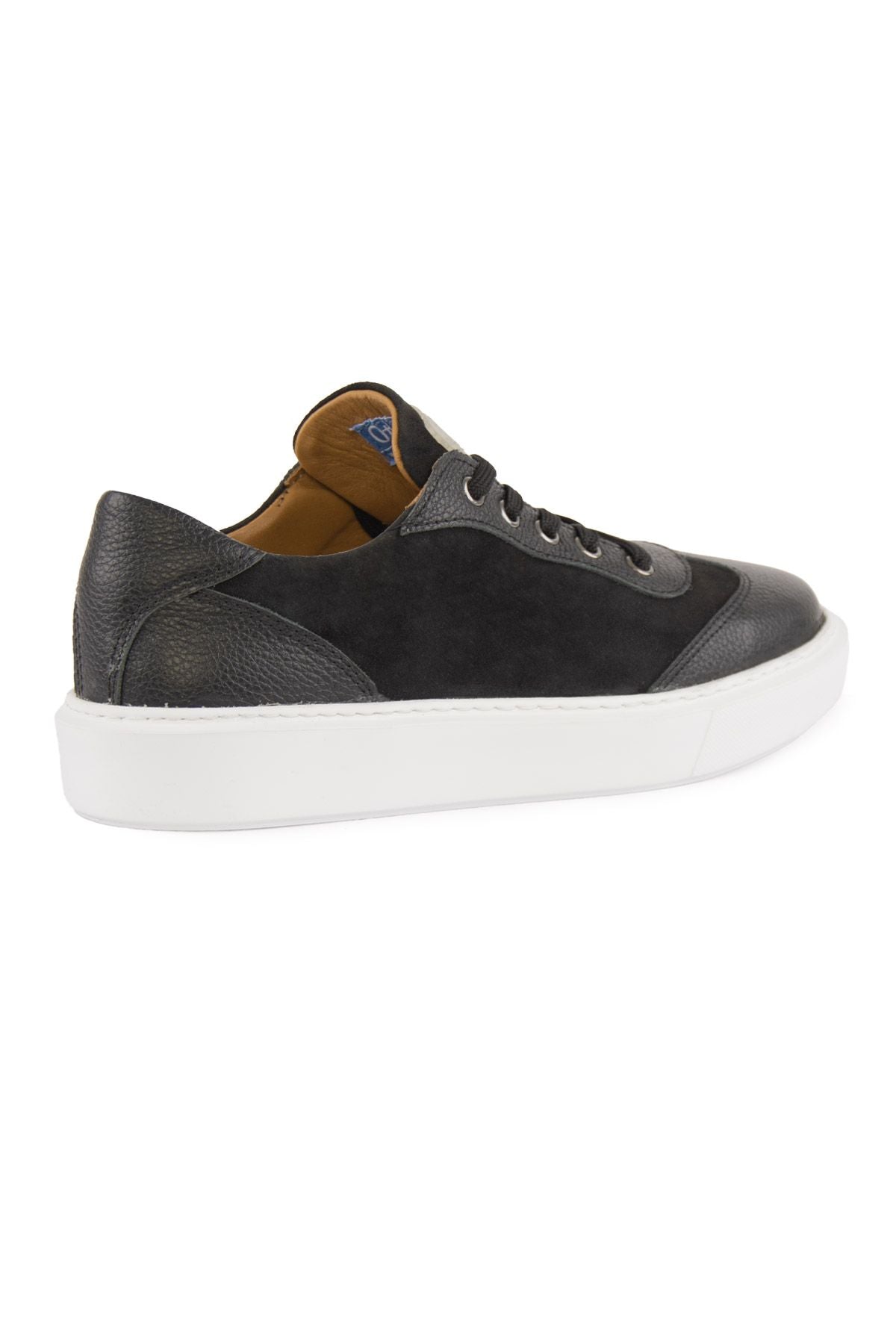 Flow Hakiki Deri Sneaker 500980 Siyah