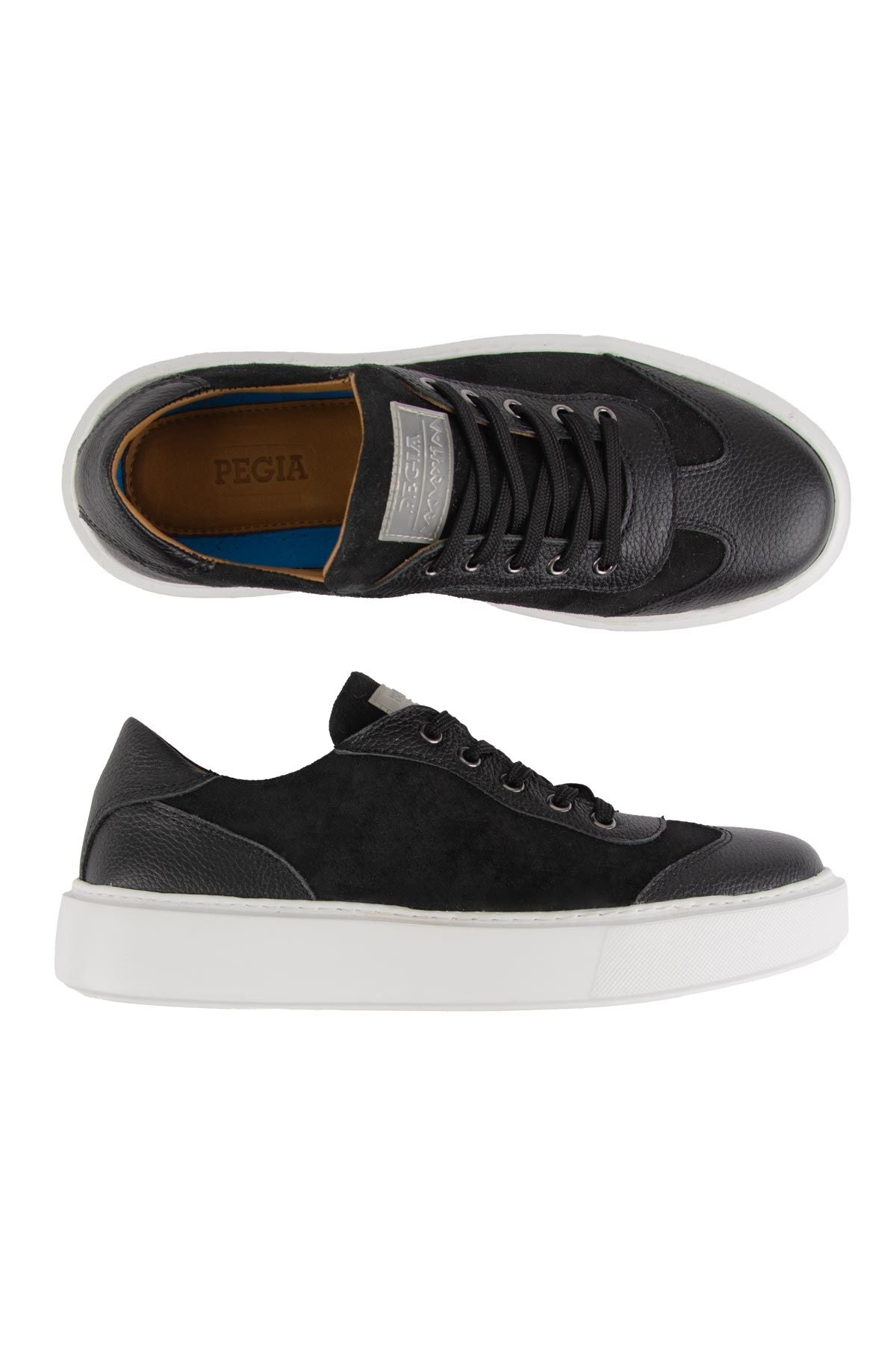 Flow Hakiki Deri Sneaker 500980 Siyah