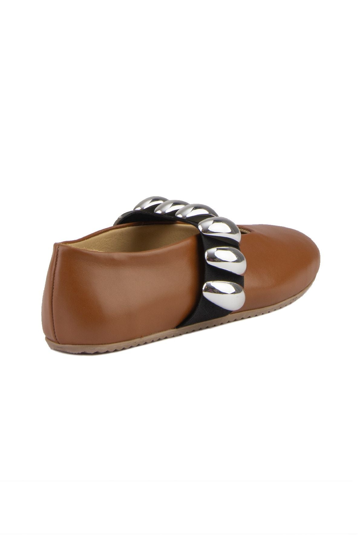 Hakiki Deri Bantlı Babet 700957 Taba