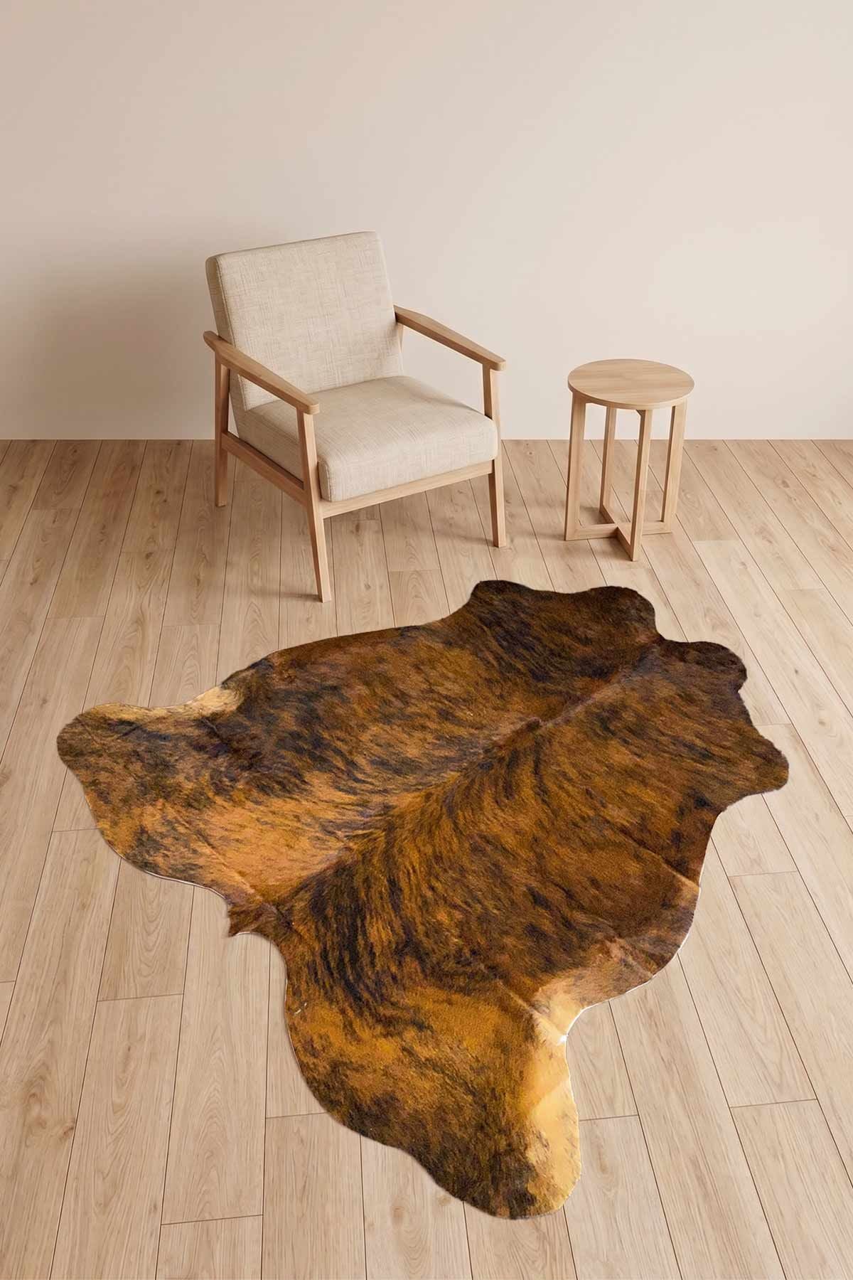 Hakiki Deri Dana Postu FST152 Naturel