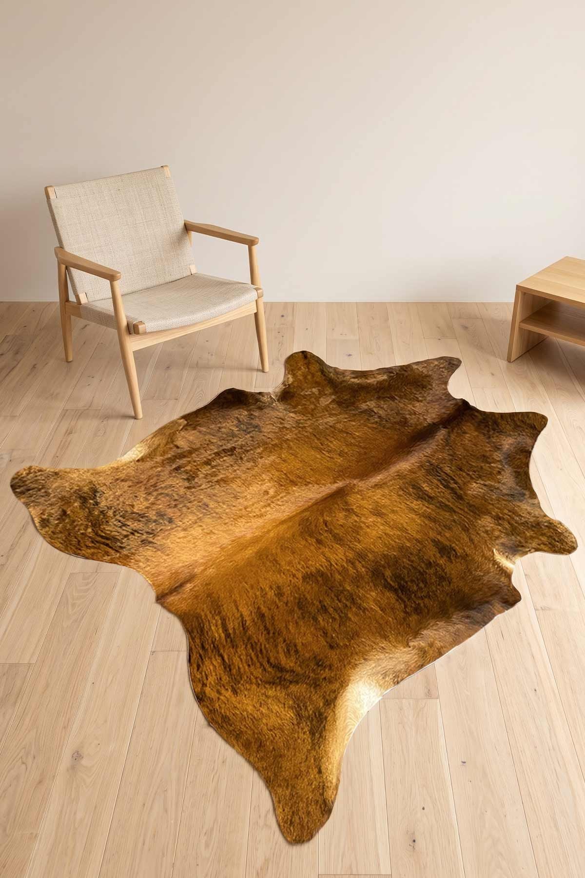 Hakiki Deri Dana Postu FST156 Naturel