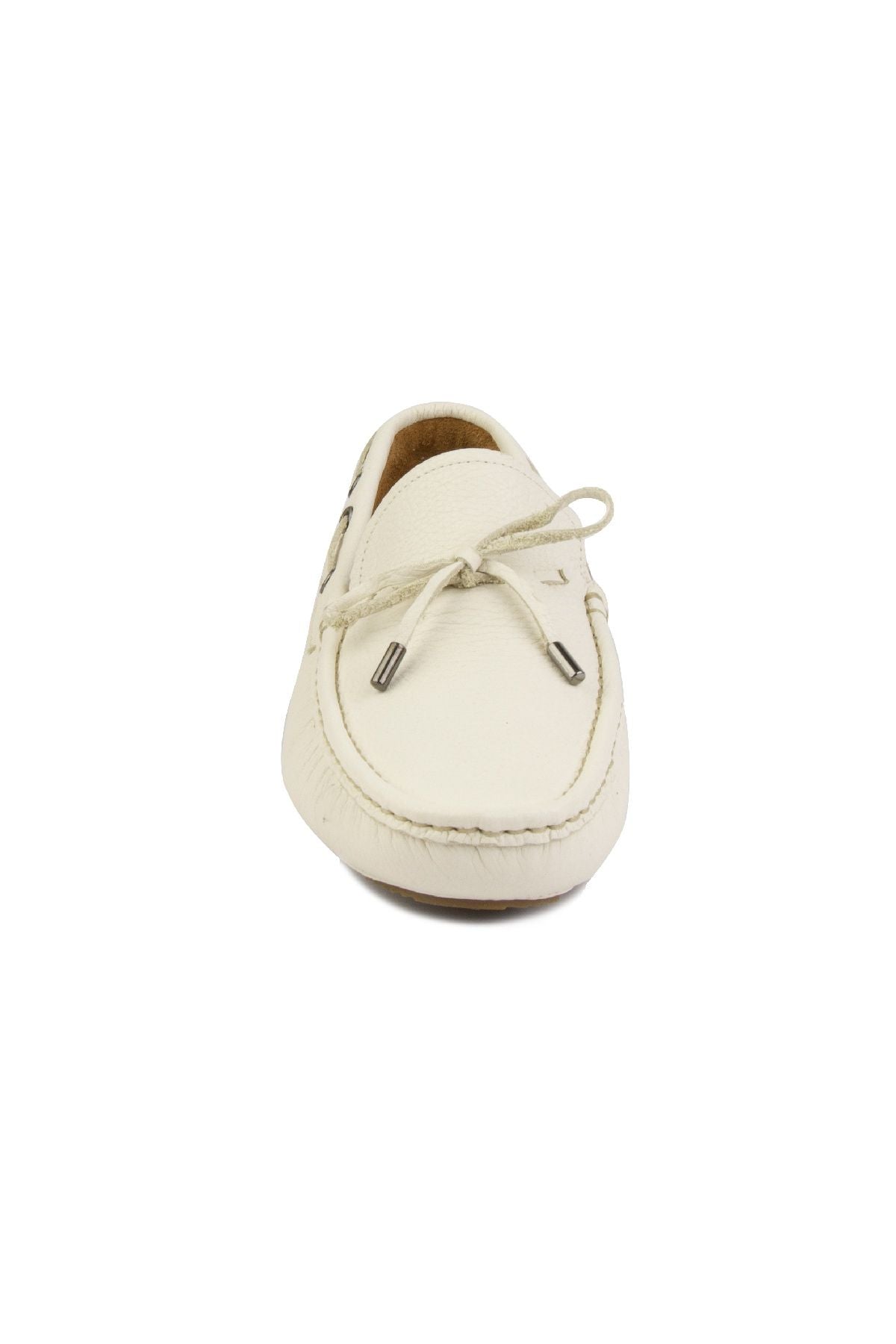 Hakiki Deri Erkek Loafer 500908 Bej