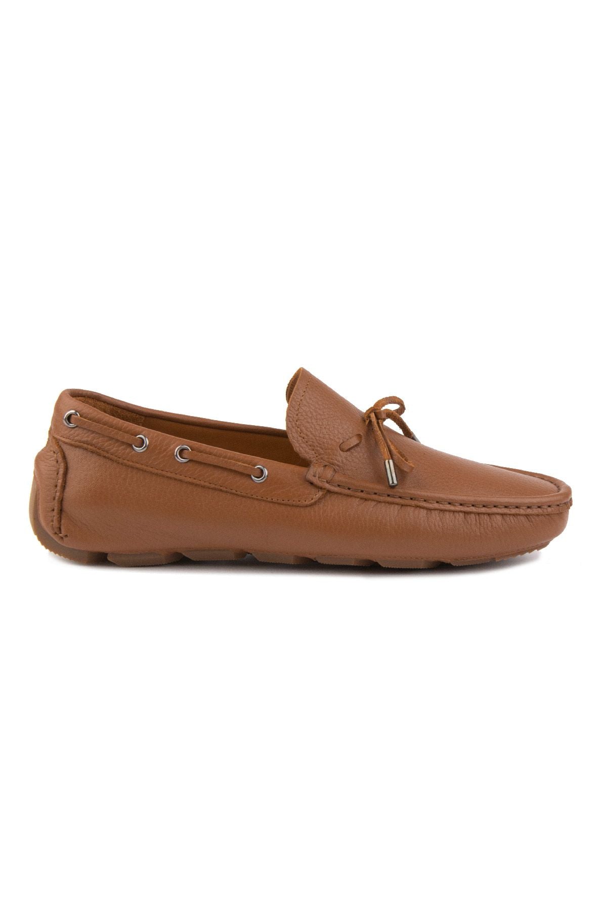 Hakiki Deri Erkek Loafer 500908 Taba