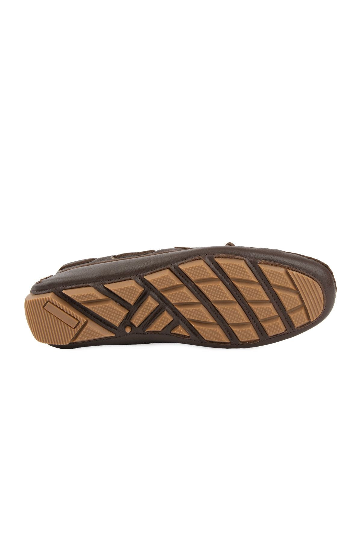Hakiki Deri Erkek Loafer 500908 Kahve