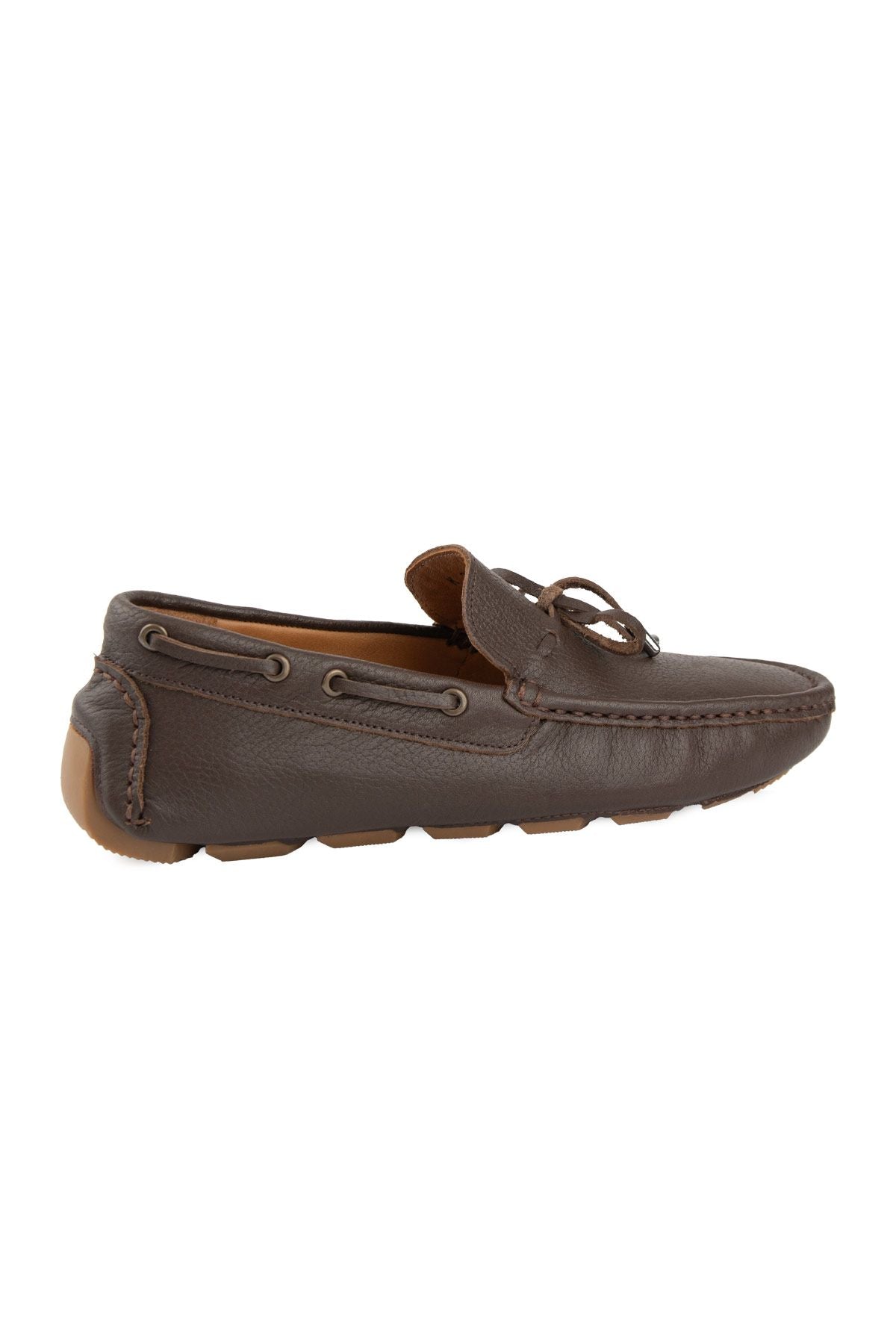 Hakiki Deri Erkek Loafer 500908 Kahve