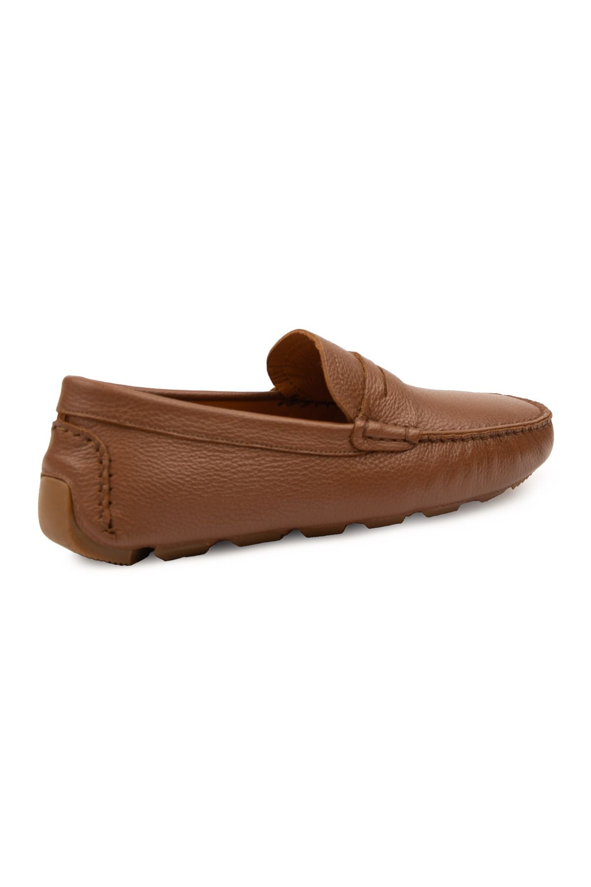Hakiki Deri Erkek Loafer Ayakkabı 500906 Taba
