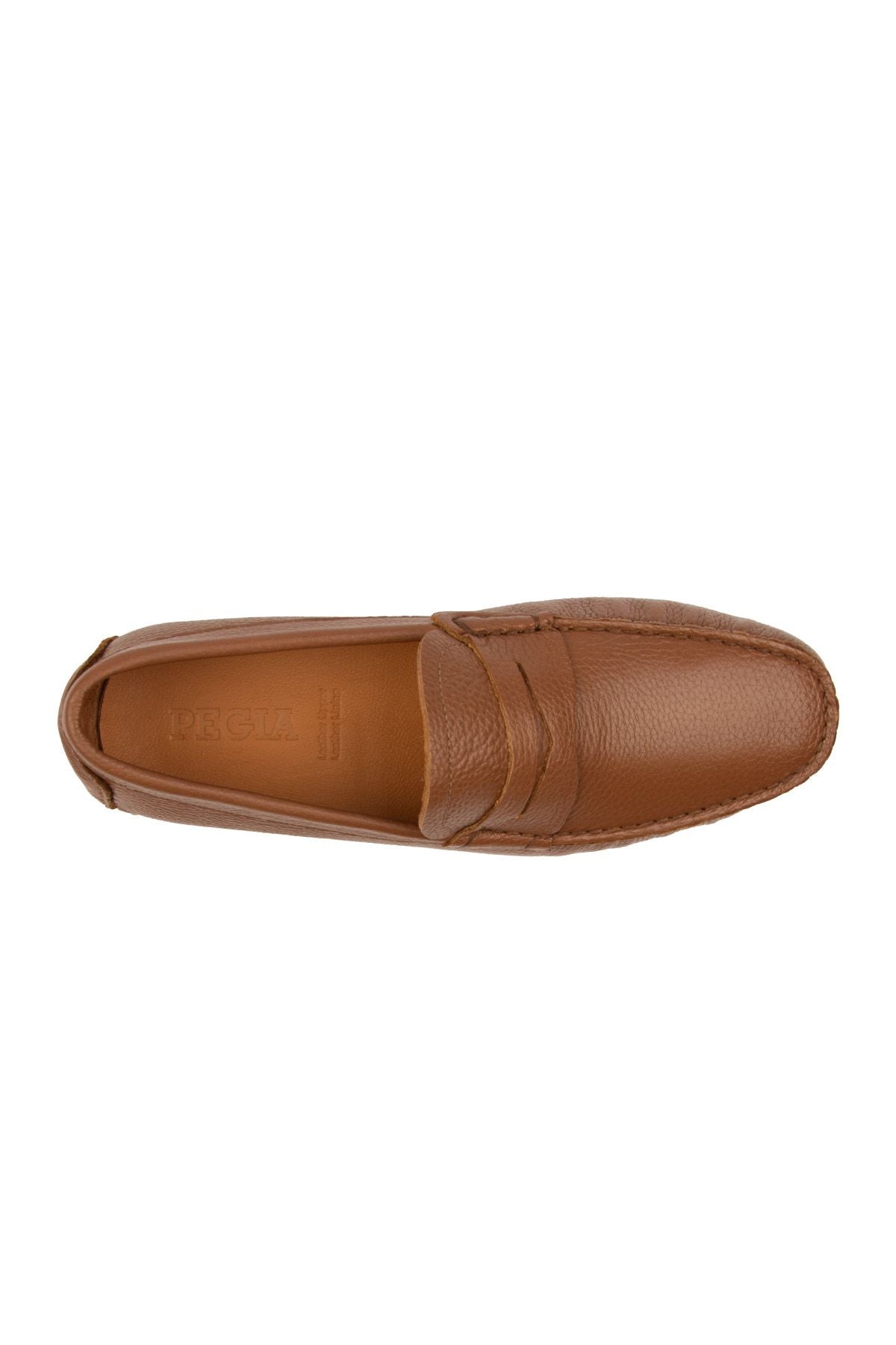 Hakiki Deri Erkek Loafer Ayakkabı 500906 Taba
