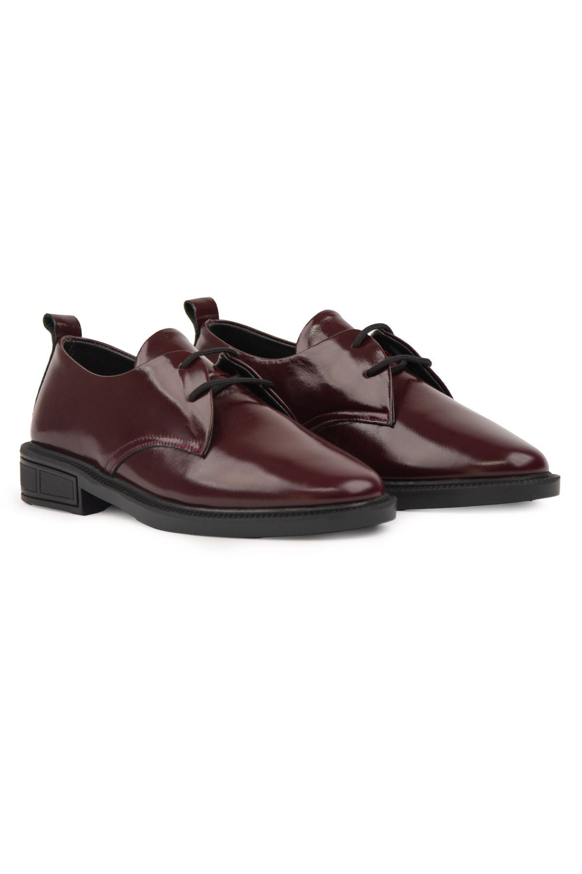 Hakiki Deri Kadın Ayakkabı DG6053 Bordo