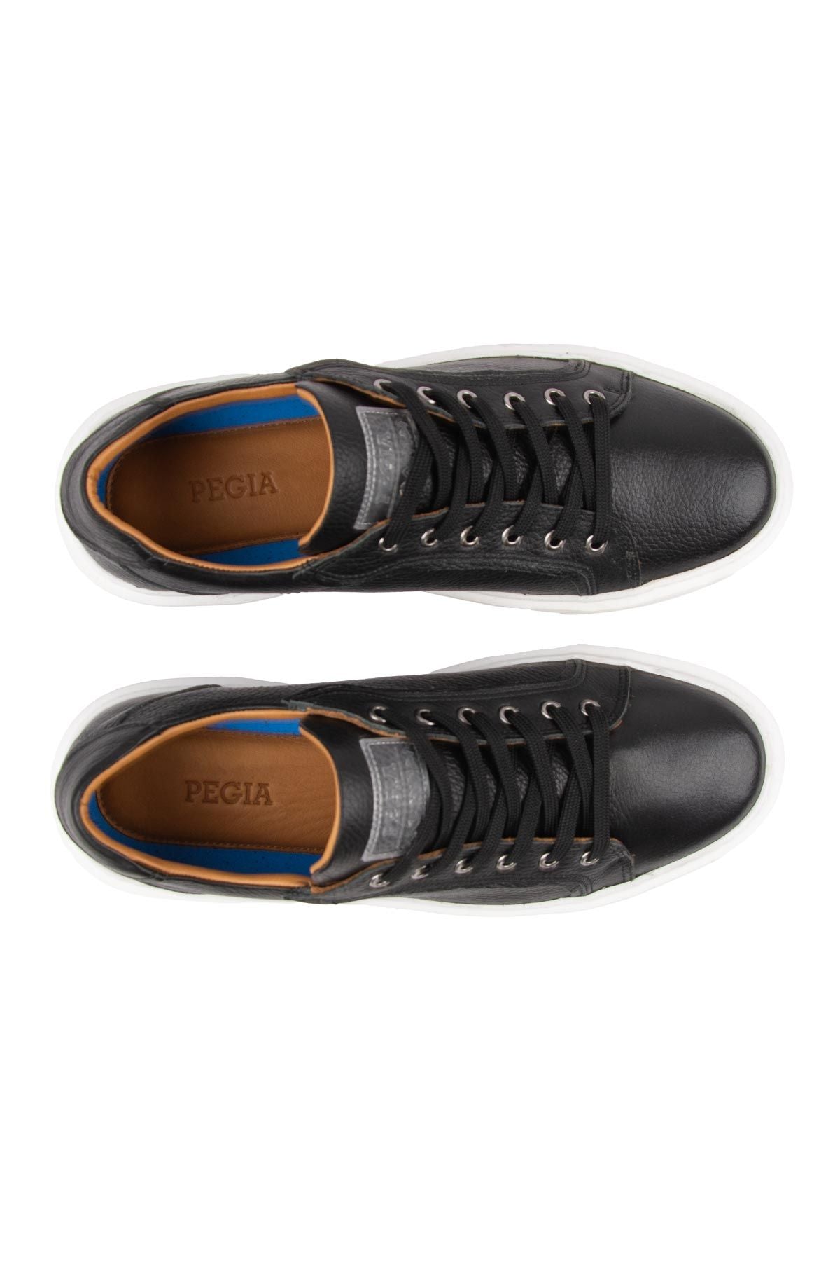 Hakiki Floater Deri Sneaker 500971 Siyah