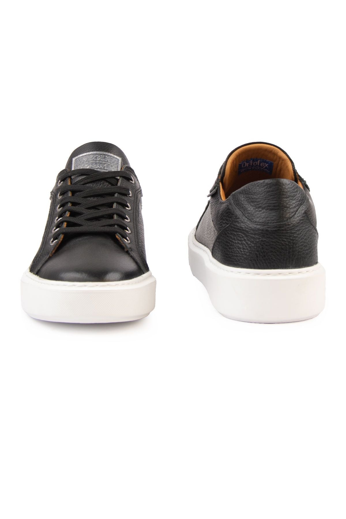Hakiki Floater Deri Sneaker 500971 Siyah