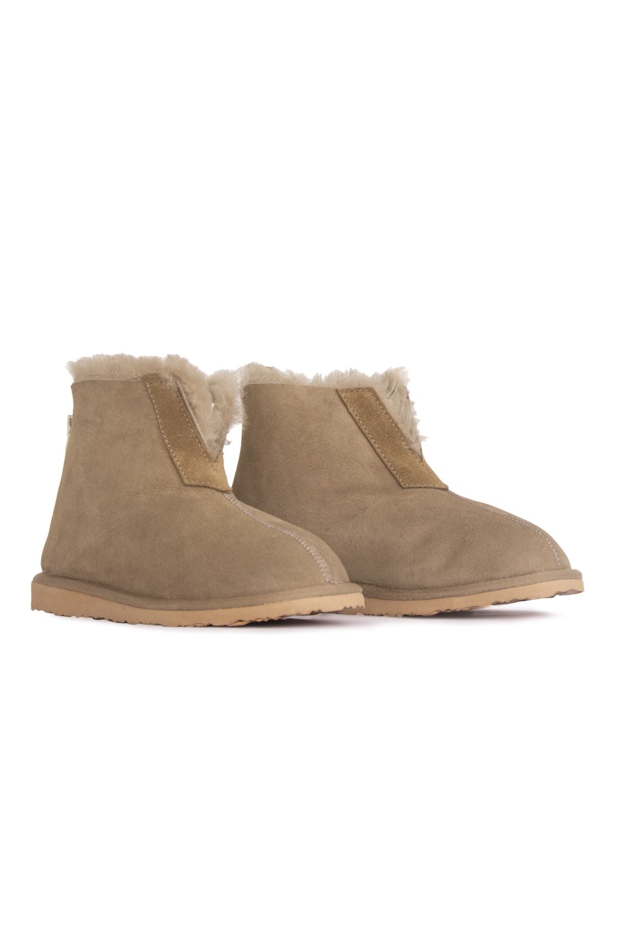 Hakiki Kürk Unisex Panduf 191222 Vizon