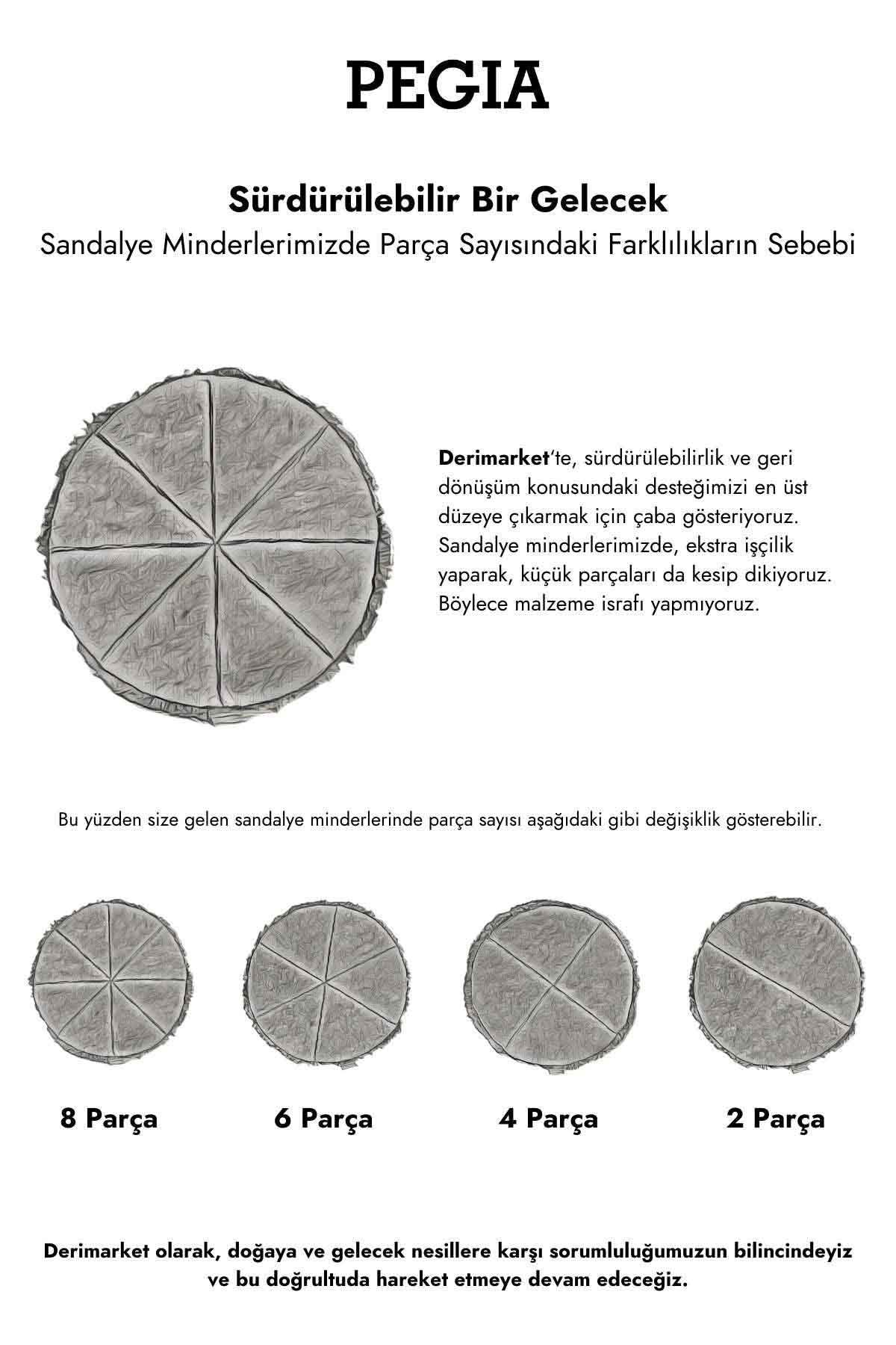 Hakiki Kürk Sandalye Minderi MND001 Haki