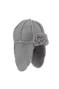 Genuine Fur Baby Hat 142101 Grey