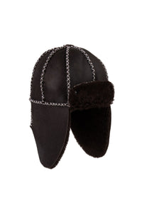 Genuine Shearling Baby Hat 142102 Brown