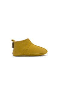 Genuine Fur Children's Slipper 186100 Mustard